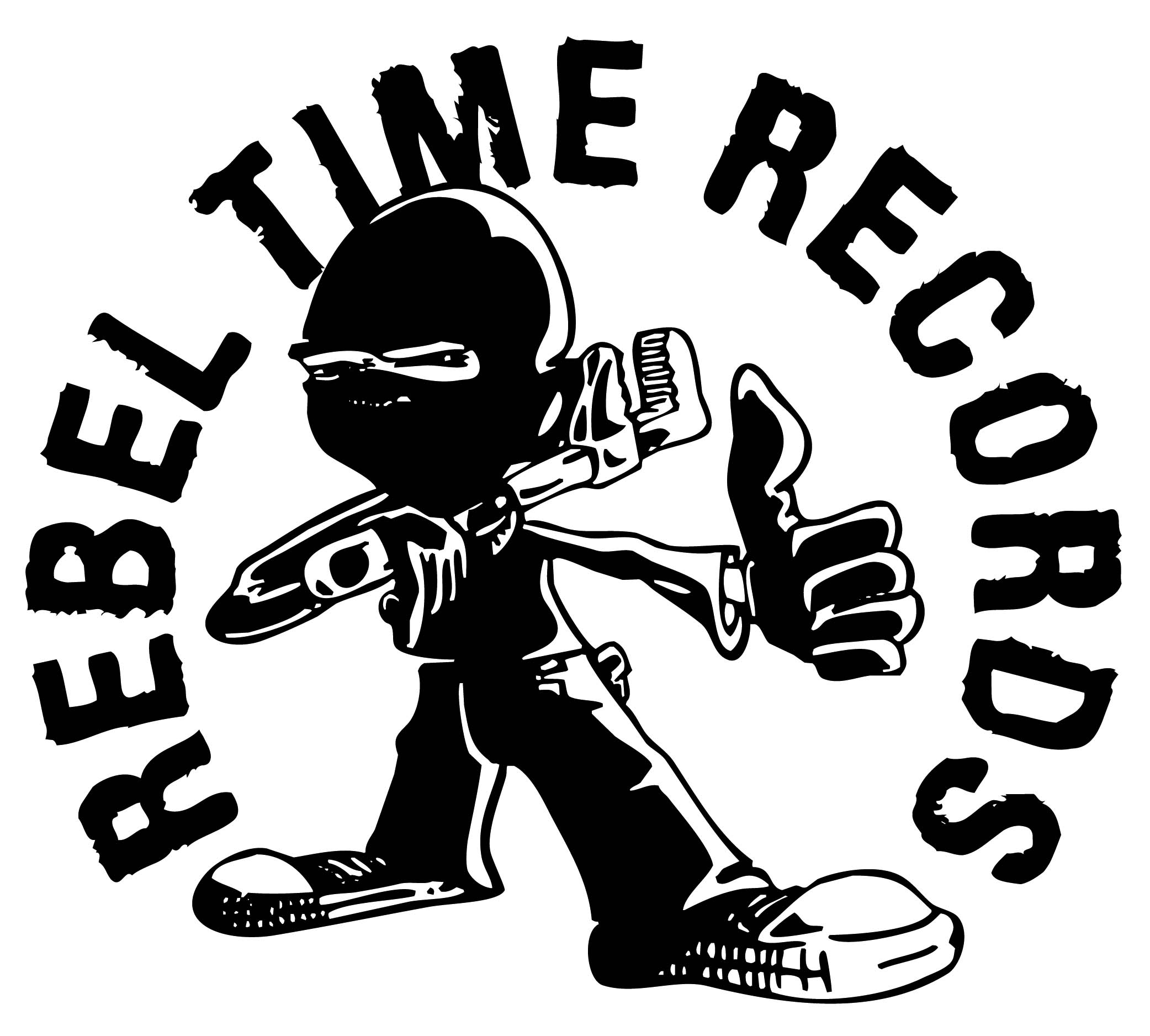 Rebel Time Records Circle Logo